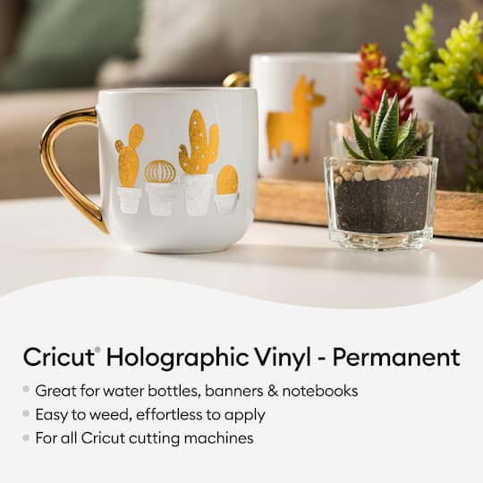 Cricut® Permanent Holographic Vinyl